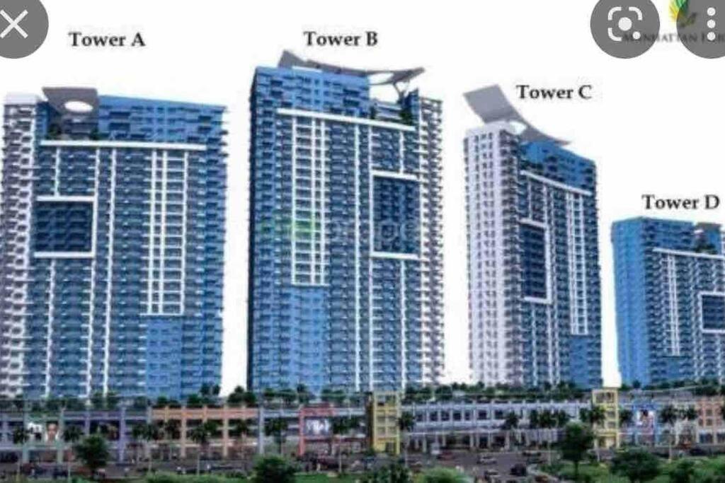 Cubao Manhattan Heights, Unit 8Bc Tower B, 1 Br Manila Luaran gambar